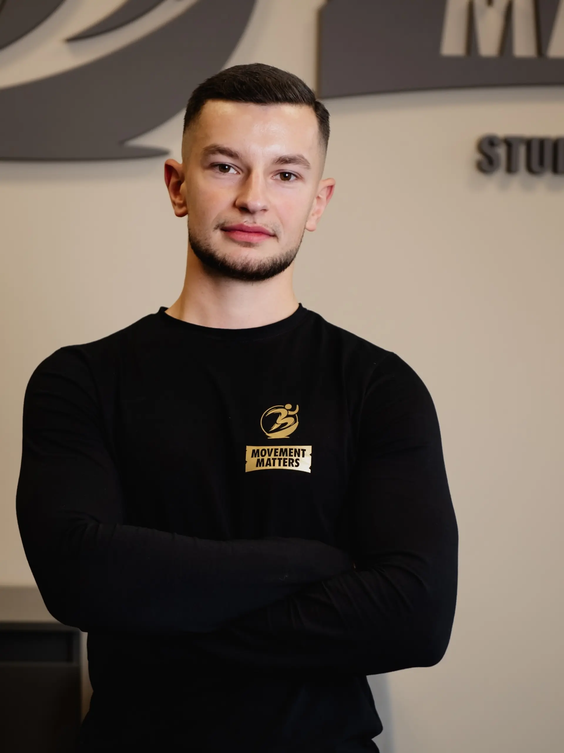 Kuba Marczak, trener w studiu treningowym Movement Matters w Rzeszowie