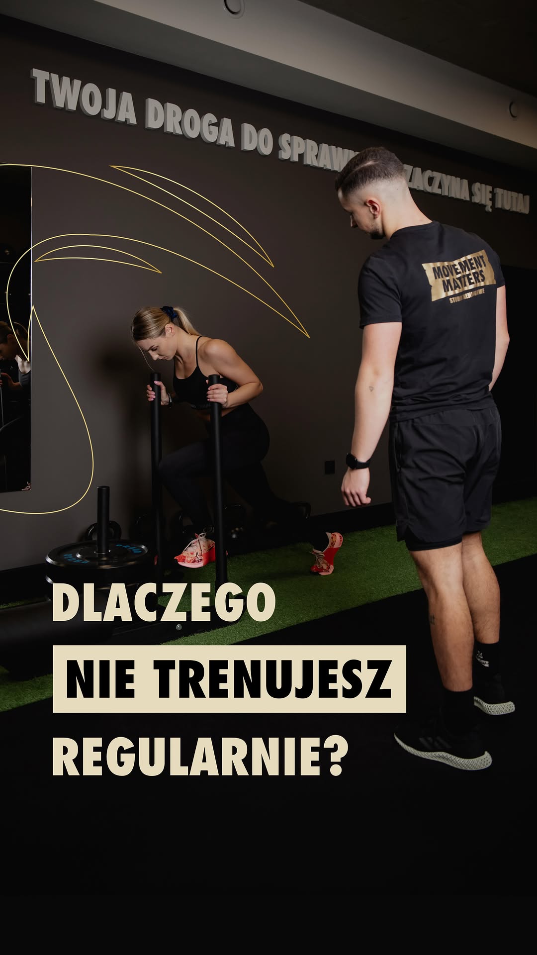 Trening w wyznaczonym terminie w studiu Movement Matters w Rzeszowie