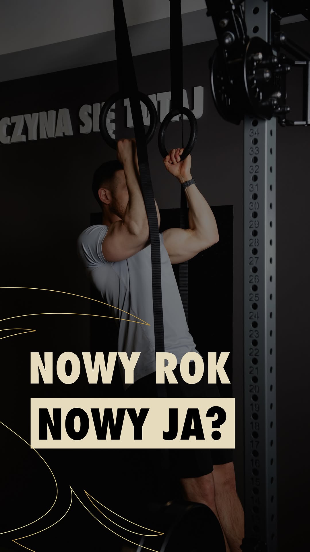 Trening na sali studia Movement Matters w Rzeszowie na przełomie roku