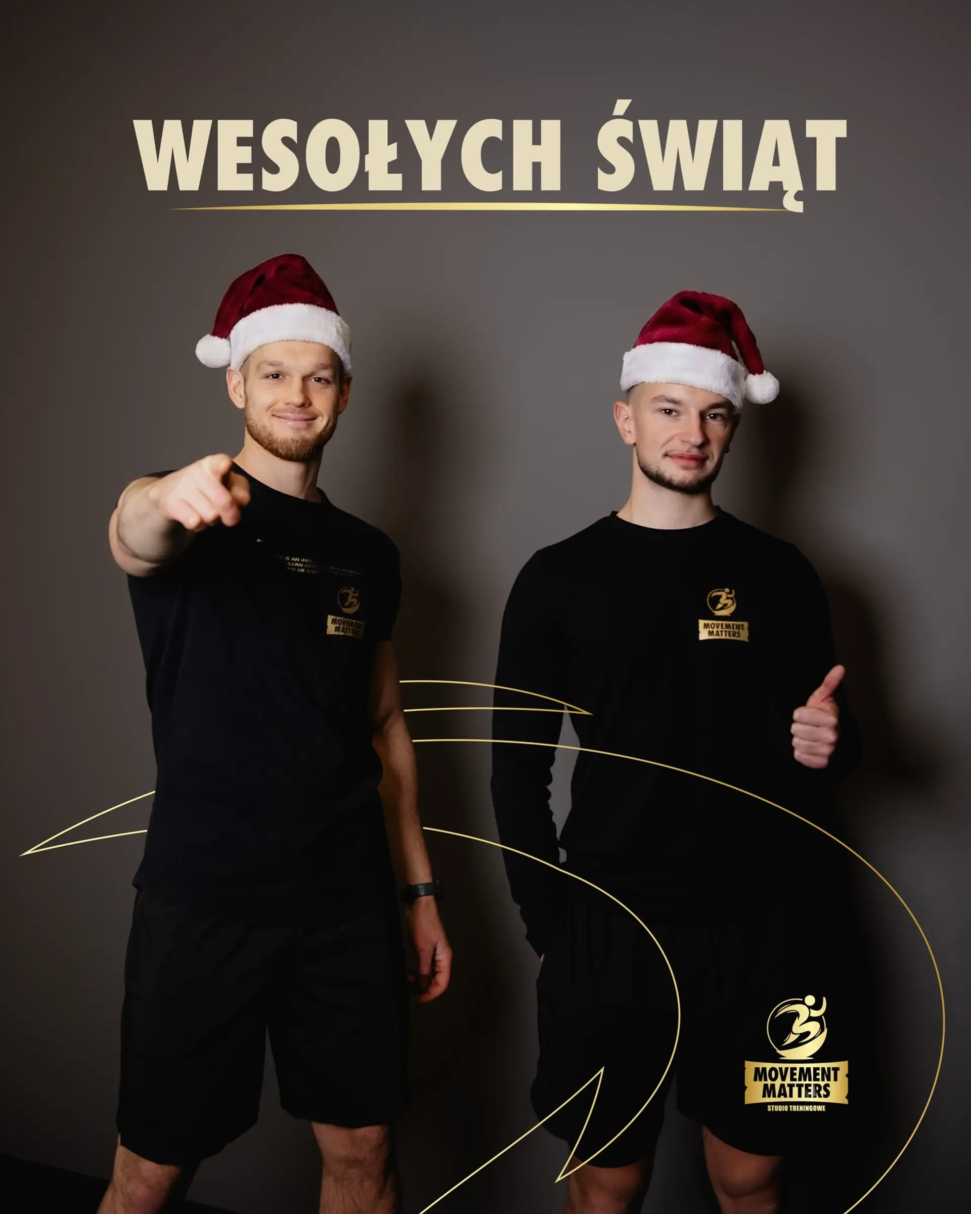 Świąteczne życzenia od zespołu studia Movement Matters w Rzeszowie